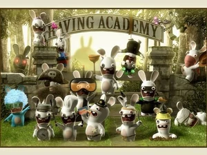 RRR Artwork RavingAcademy.jpg (109 KB) Bert and the other Rabbids at the Raving Academy.
