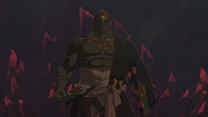 Ganondorf after regenerating his body.