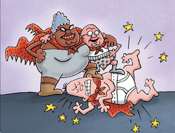 Blunderpants’s deafet