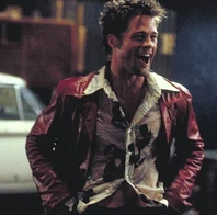 Tyler Durden in the 1999 film.