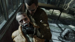 Clarke during his interrogation.