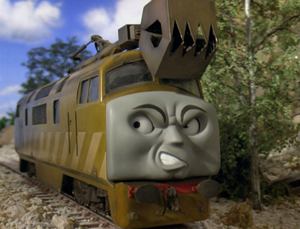 Diesel 10's angry stare.