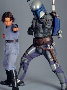 Jango with his son Boba.