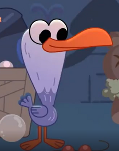 The seagull before he was possessed by Manipulens.