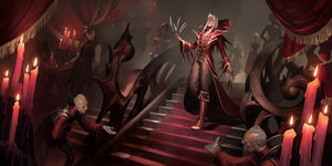 Vladimir as he appears in Legends of Runeterra.