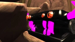 The Negativitron in Run Sackboy! Run!.