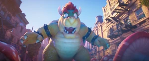 Bowser shocked to see that not only Mario and Luigi are alive, but they absorbed the Super Star.