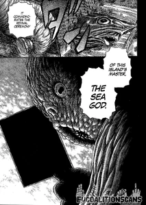 Bonebeard's new form after being consumed by the Sea God.