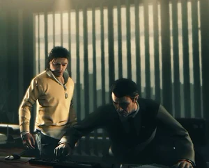 Victor and Marcelo talking to Max on the phone.