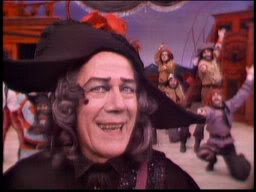 Hook as he appears in a 1960 Peter Pan film.