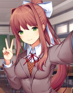 Monika (Doki Doki Literature Club), Wiki Dynami Battles