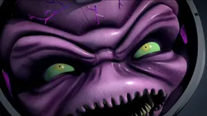 Kraang Prime screaming in pain.