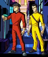 Mashimi and Yoshi while under care and teachings of the Ancient One.