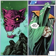 Aethyr's appearance in the comics
