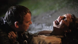 Ian has an unlikely mud fight with Jane when the pair reconcile with each other and end up getting married.