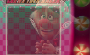 King Candy deceiving Ralph about what would happen when Vanellope wins the race.