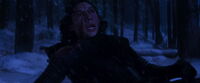 Kylo's defeat in first film.