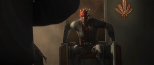 Almec then asks Maul if he has any other plans and Maul tells him to "rule" his people.