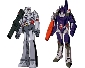 Megatron and Galvatron.