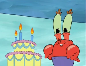 Mr. Krabs as a baby
