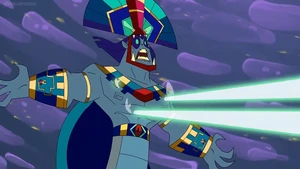 The "old Quetzalcoatl" demise after the esfera was destroyed.