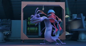 Randall changes colors