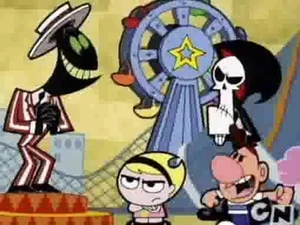 Nergal in his carnival uniform