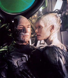 Picard and borg queen
