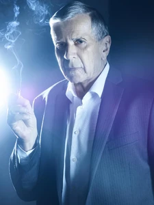 TXF Smoker.jpg (242 KB) Promotional of the Cigarette Smoking Man for The X Files Season 11