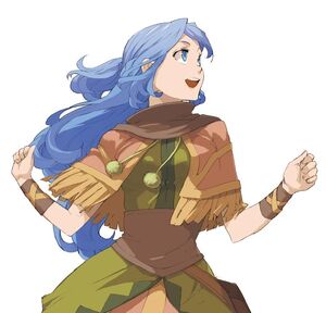 Tia in Ys SEVEN