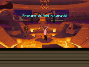 Ubermann as he appears in the game.