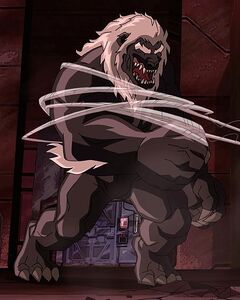 Kraven as Venom.