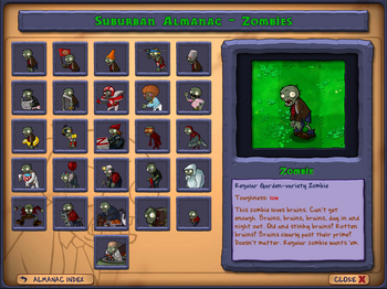 Plants vs. Zombies 2: It's About Time, Game Over Dex Wiki