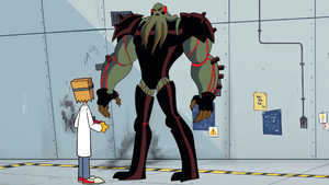 Vilgax meeting with Dr. Flug.