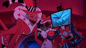 The Vees' evil laughs.