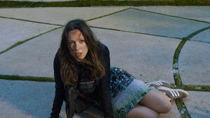 Maya surviving the destruction of Stark's mansion.