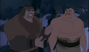 "Shan-Yu: What do you see?" "Black pine..."