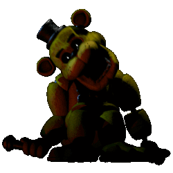 Open Source Withered Foxy Jumpscare on Make a GIF