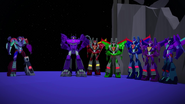 The Decepticons are divided into two groups (S1E16)