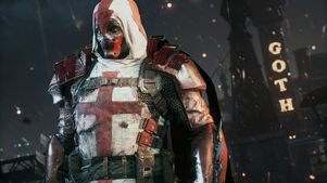 Azrael in Batman: Arkham Knight.