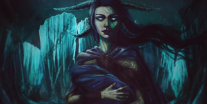 Hel goddess of the underworld by lesluv-da1wjzr-e1524045537476-780x392