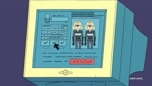 The Twins' files on Jared's computer in Hot Chick.
