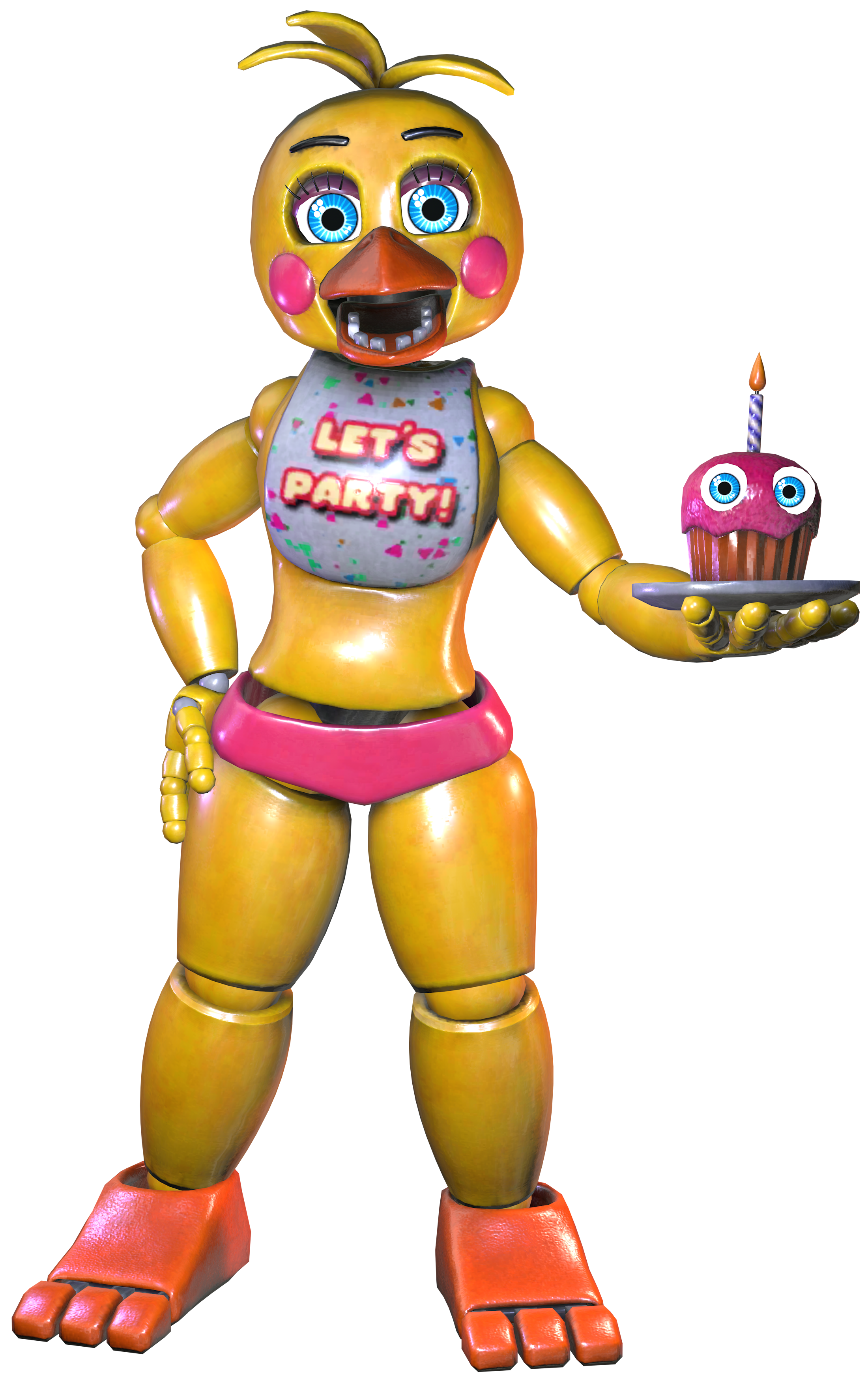 Toy Chica, All Voicelines with Subtitles