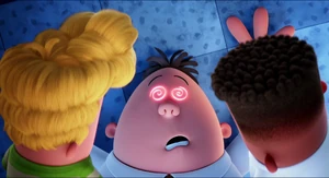 Mr. Krupp in a hypnotic daze.