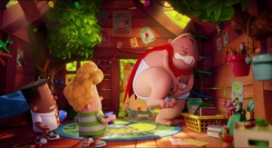 "Ah! Where are my pants?!"