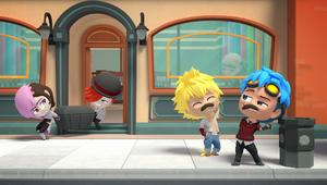 Chibi 23 00004.png (2.06 MB) Roman and Neo rob a Dust store as Sun Wukong and Neptune Vasilias are distracted.