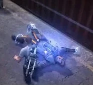 The Bomber after being restrained by Cole (Good Karma only).