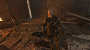 DeFalco disguised as a JSOC soldier (player-determined).