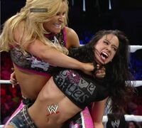 Evil Natalya vs AJ Lee