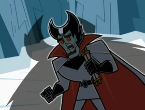 Frostbite confronts Vlad with the map.